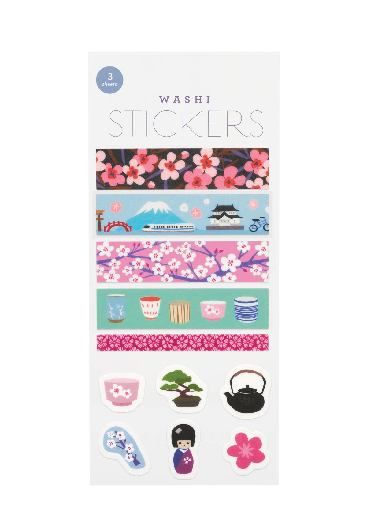 Tokyo Washi Stickers by Girl of All Work | Papertail Fox