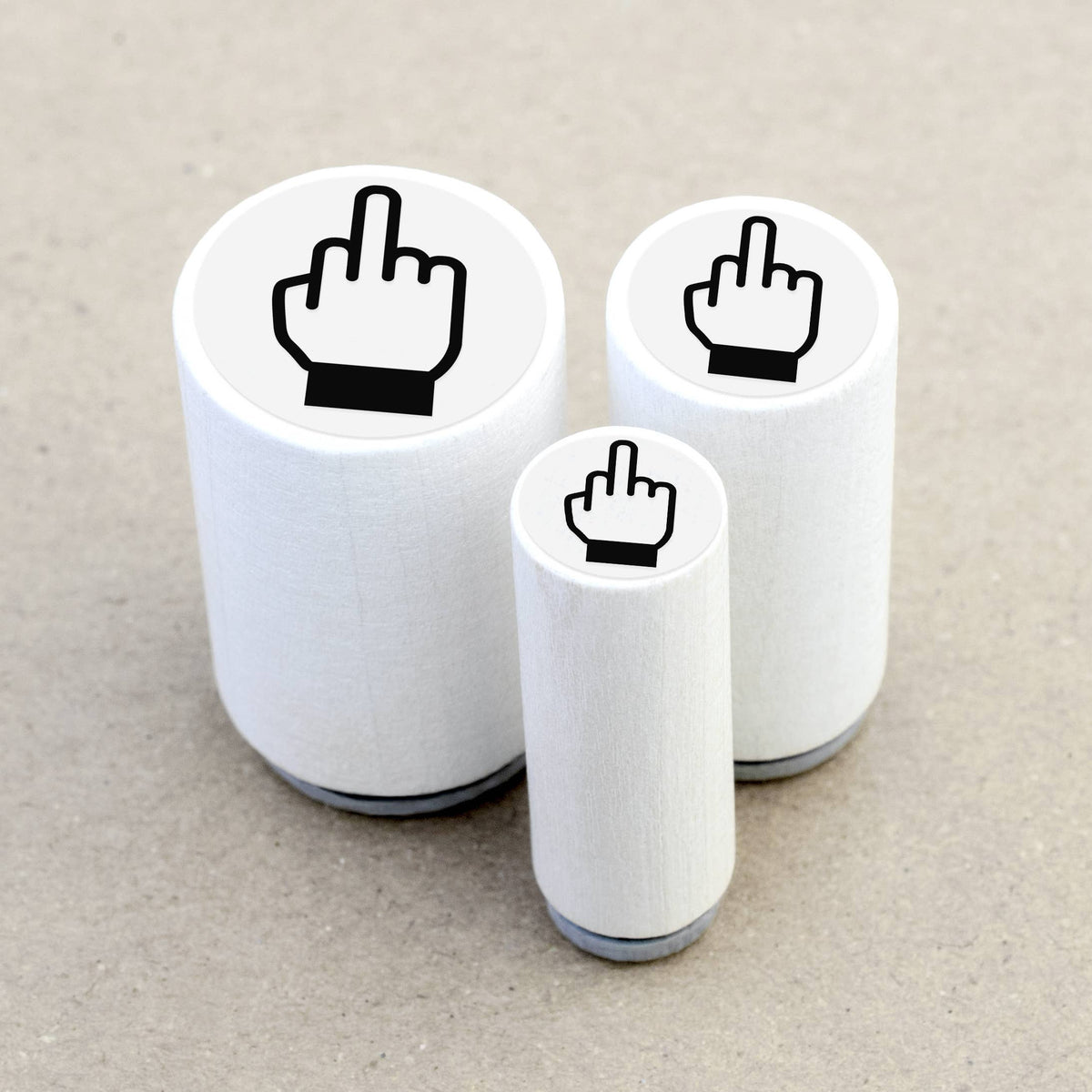 Middle Finger Mini Stamp | Merry & Bright