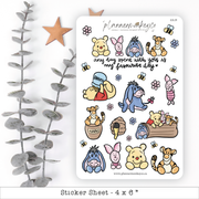 Spring Friends Deco Stickers | Planner Monkey Co