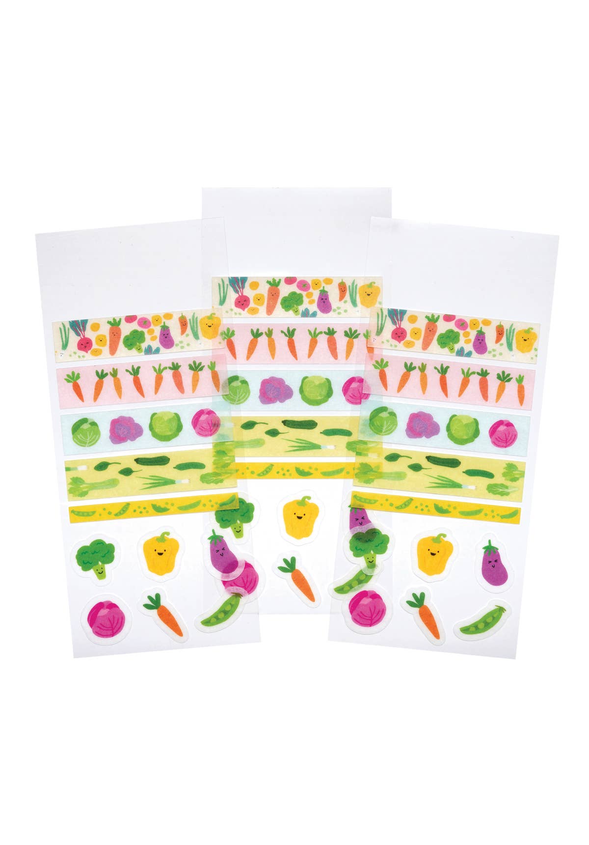 Vegetable Patch Washi Stickers by Girl of All Work | Papertail Fox