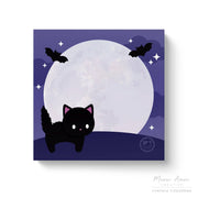 Scaredy Cat Sticky Notes by Meow Amor Creative | Papertail Fox