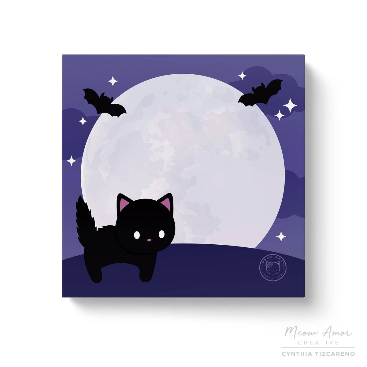 Scaredy Cat Sticky Notes by Meow Amor Creative | Papertail Fox