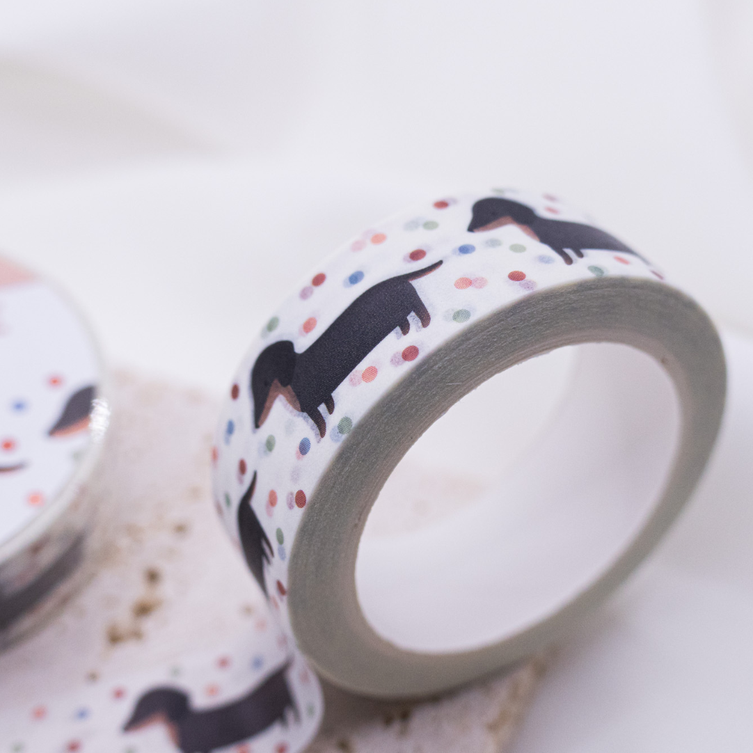 Dachshunds Washi Tape | Tilda & Theo