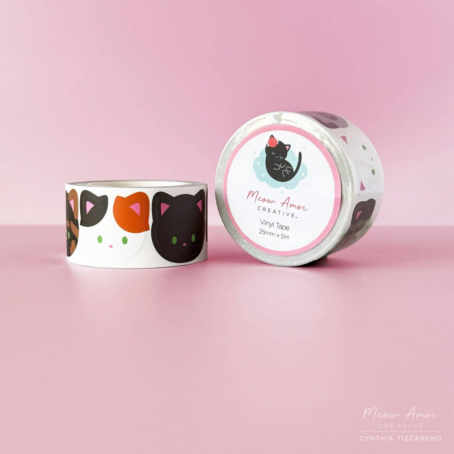 Classic Cat Viny Washi Tape