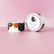 Classic Cat Viny Washi Tape