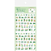 Outing Green Sticker Sheet by Furukawashiko
