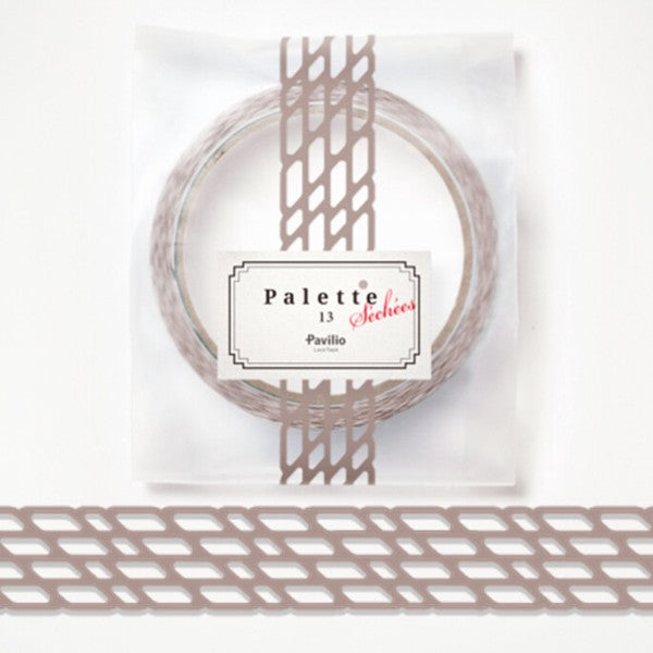 Palette Sechees Brown Lace Tape by Pavilio | Papertail Fox