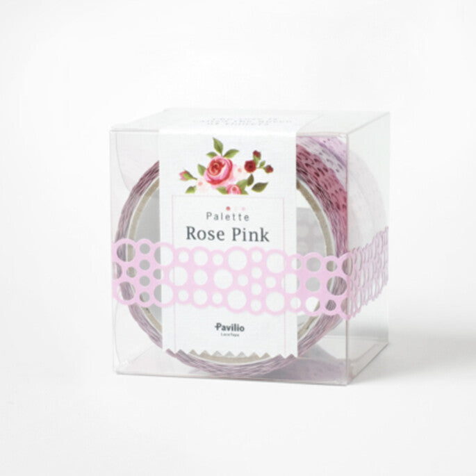 Palette Flower Rose Pink Lace Tape | Pavilio