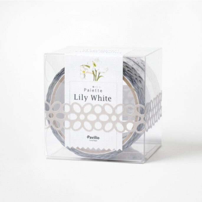 Palette Flower Lily White Lace Tape | Pavilio
