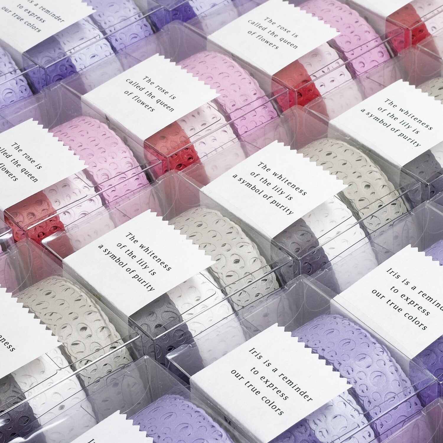Palette Flower Iris Blue Lace Tape | Pavilio