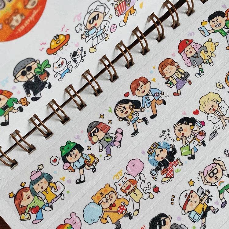 Crowd World Washi Tape | RiN! Studio