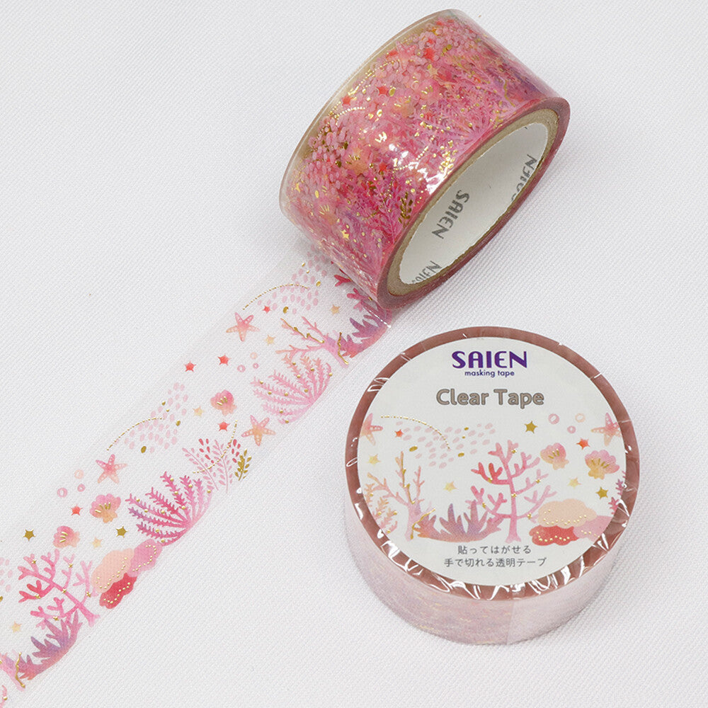 Coral Clear Tape | Kamiiso SAIEN