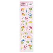 Rainy Day Yurubun Washi Sticker Sheet by NB Co | Papertail Fox