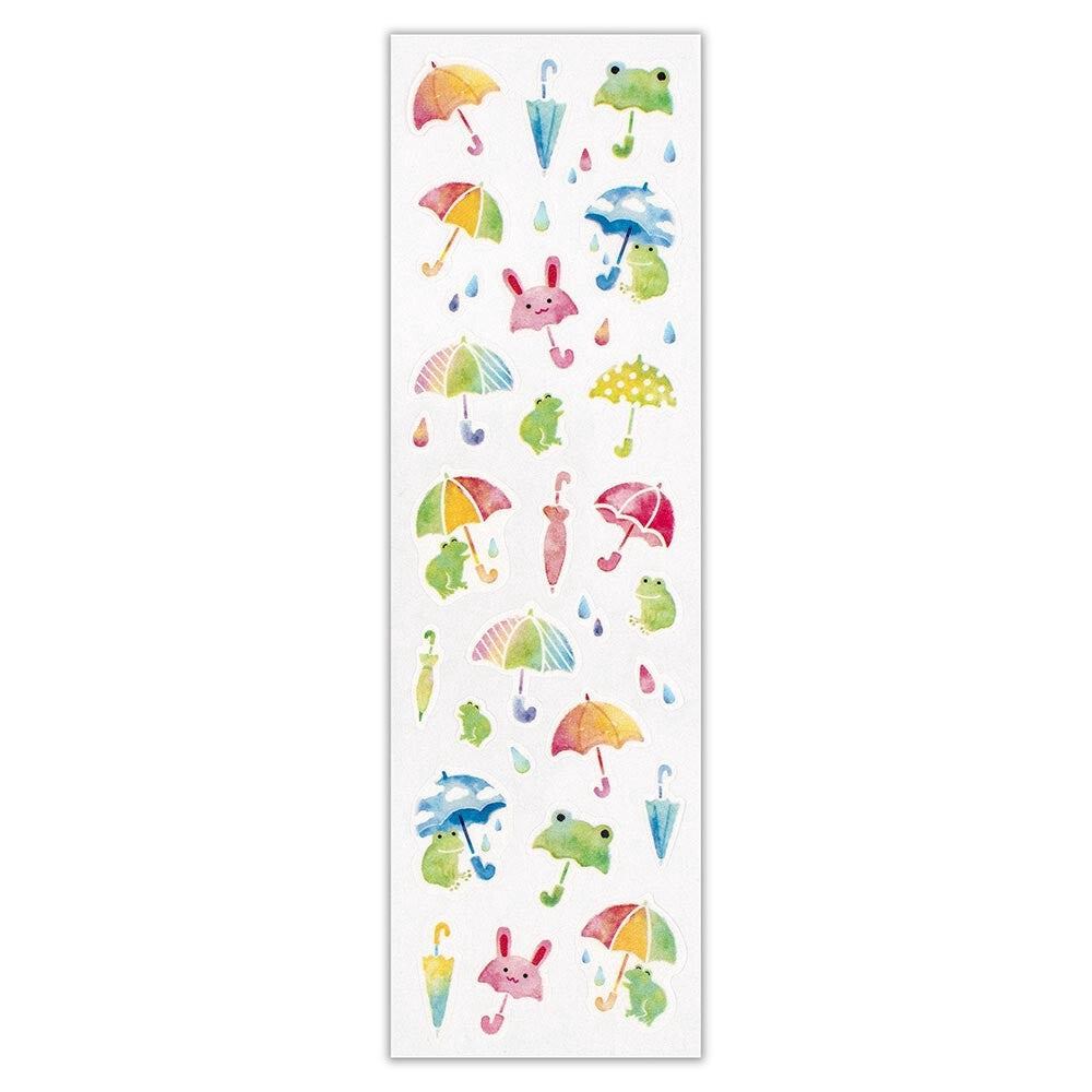 Rainy Day Yurubun Washi Sticker Sheet | NB Co