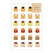 Toast Futon Kawaii Sticker Sheet | Aoyoshi