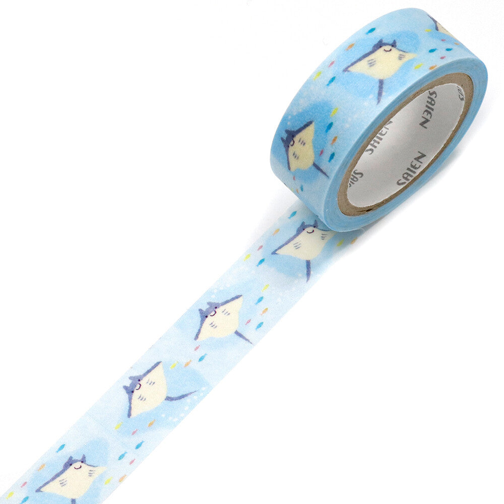 Manta Ray Washi Tape | Kamiiso SAIEN