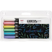 Fudenosuke Pastel Brush Pen Set | Tombow