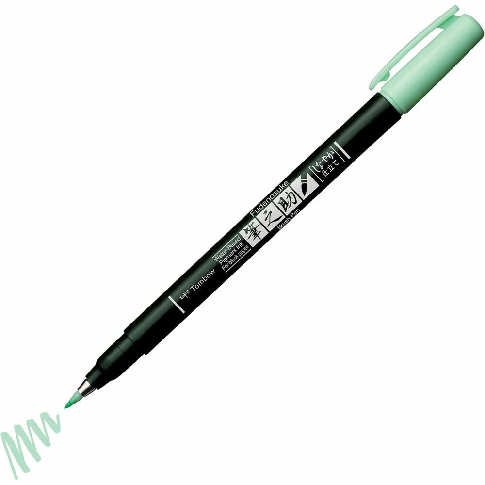 Fudenosuke Pastel Brush Pen Set | Tombow