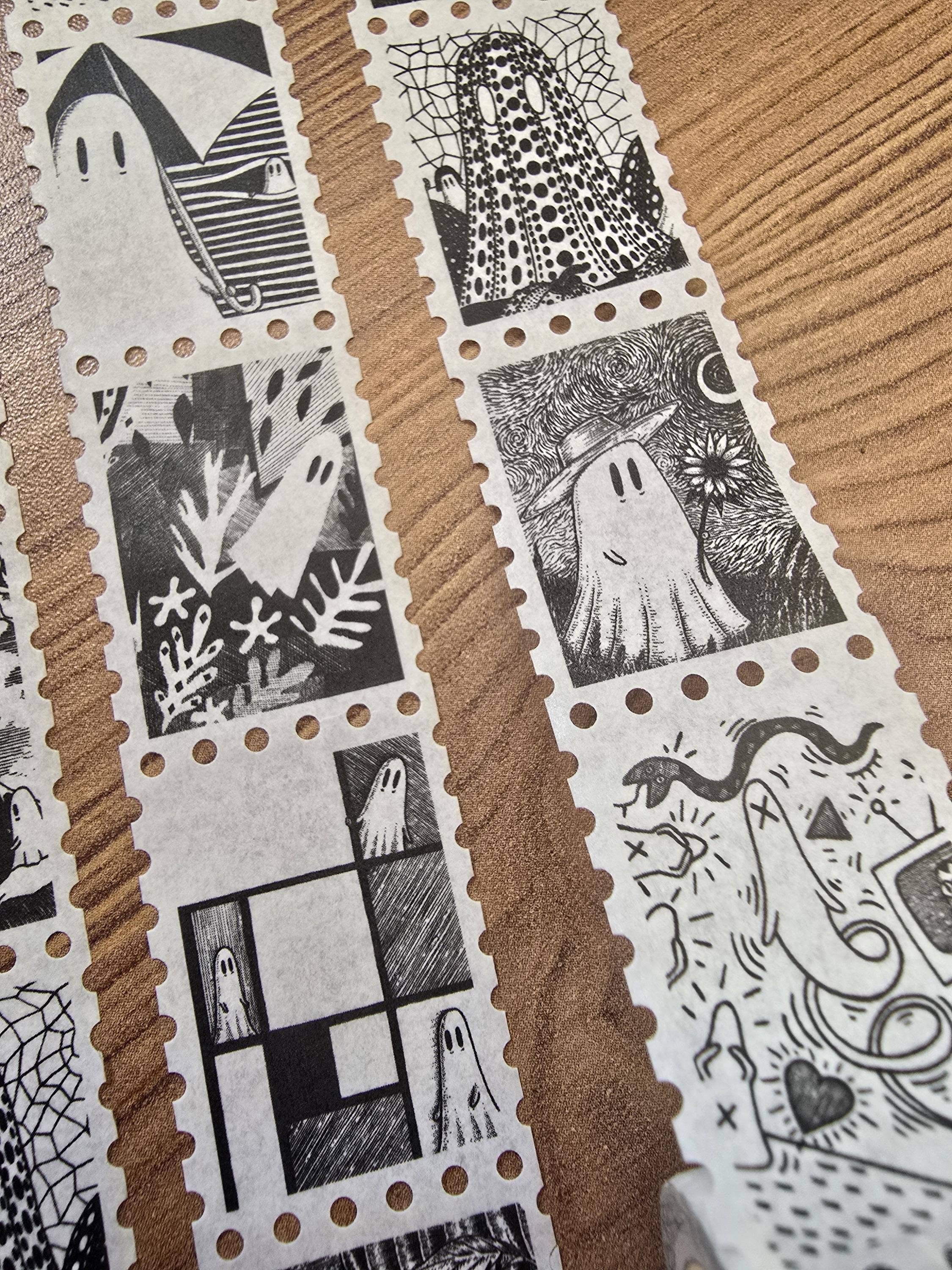 Creative Spirits Stamp Washi Tape #1 - Ghosts of Art History by Jon Turner | Papertail Fox