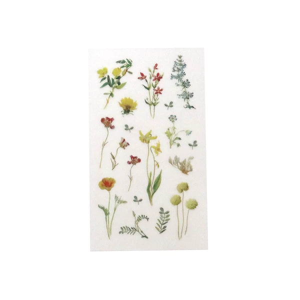 Wildflower Paper Transfer Stickers | Irodo