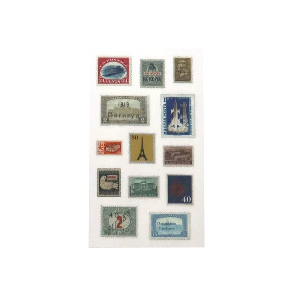 Postage Stamp Paper Transfer Stickers | Irodo