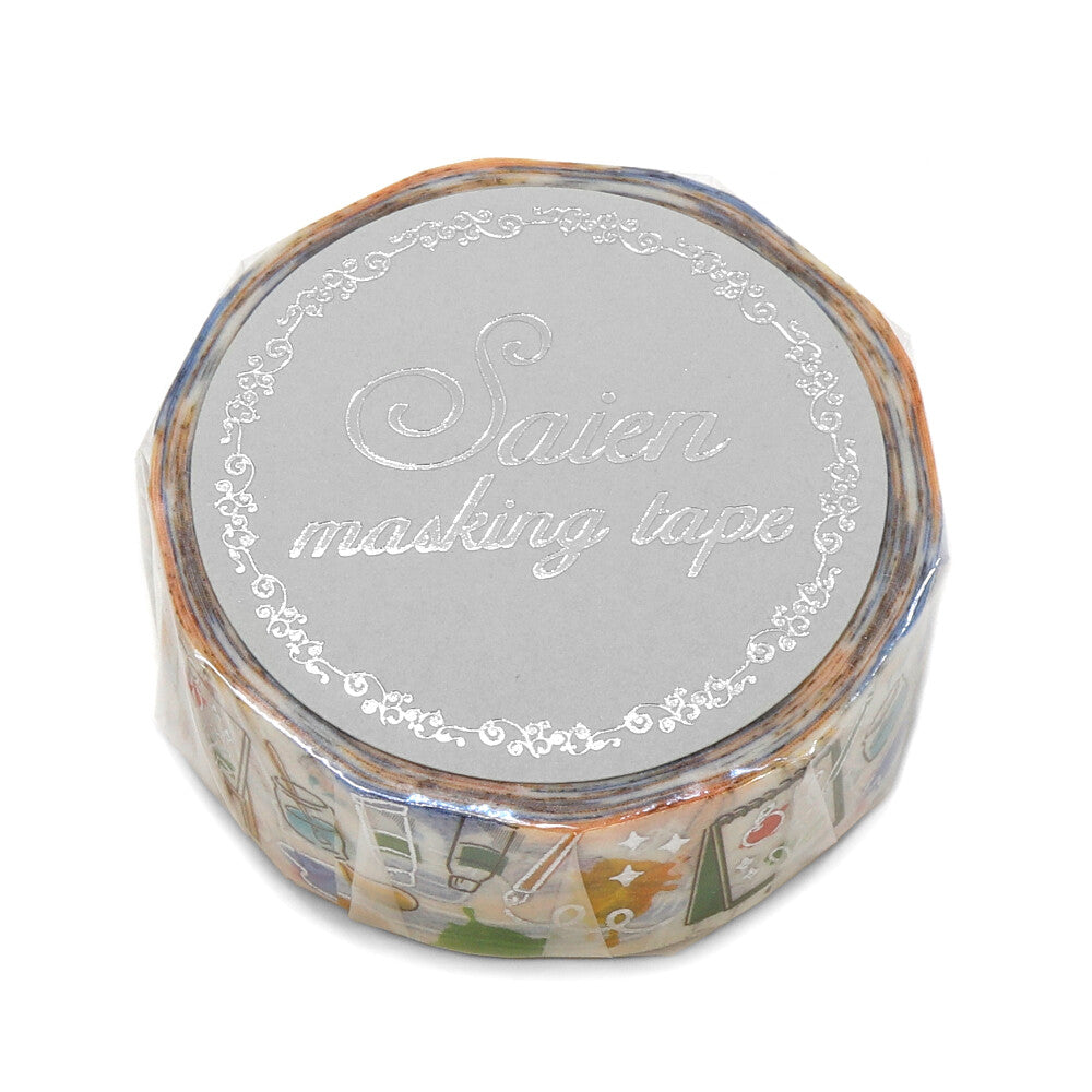 Art Supplies Silver Foil Washi Tape | Kamiiso SAIEN