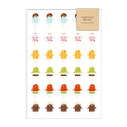Penguin Ice Pop Kawaii Sticker Sheet | Aoyoshi