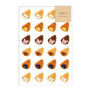 Seal Croissant Sleeping Bag Sticker Sheet | Aoyoshi