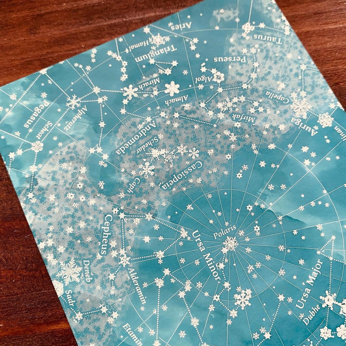 Star Chart Nuritakurie Just Color-It Postcards by Nouto | Papertail Fox