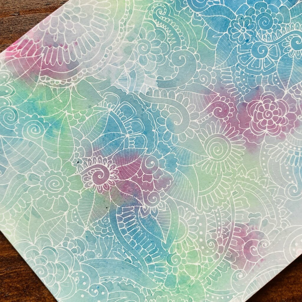 Pattern Art Nuritakurie Just Color-It Postcards | Nouto