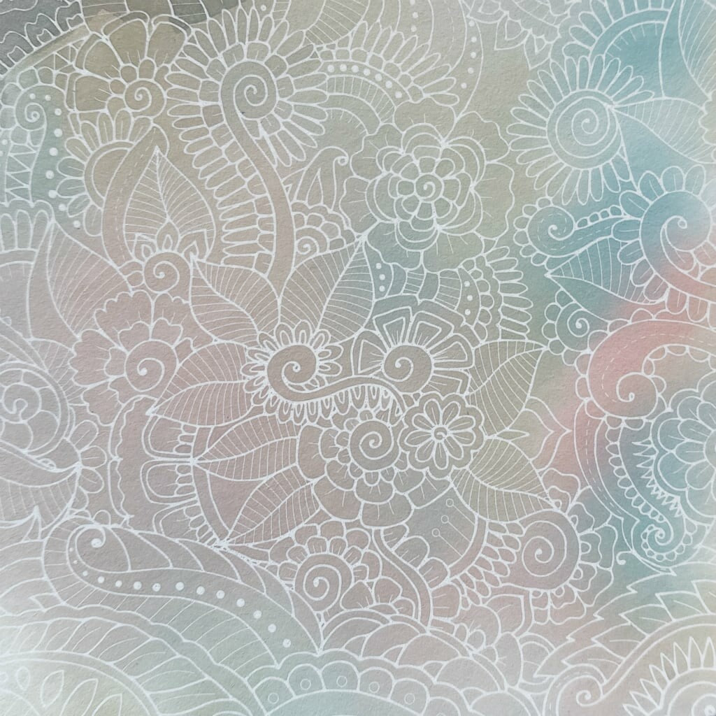 Pattern Art Nuritakurie Just Color-It Postcards | Nouto