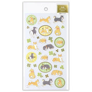 Shiba Inu Yufumi Washi Sticker Sheet by NB Co | Papertail Fox