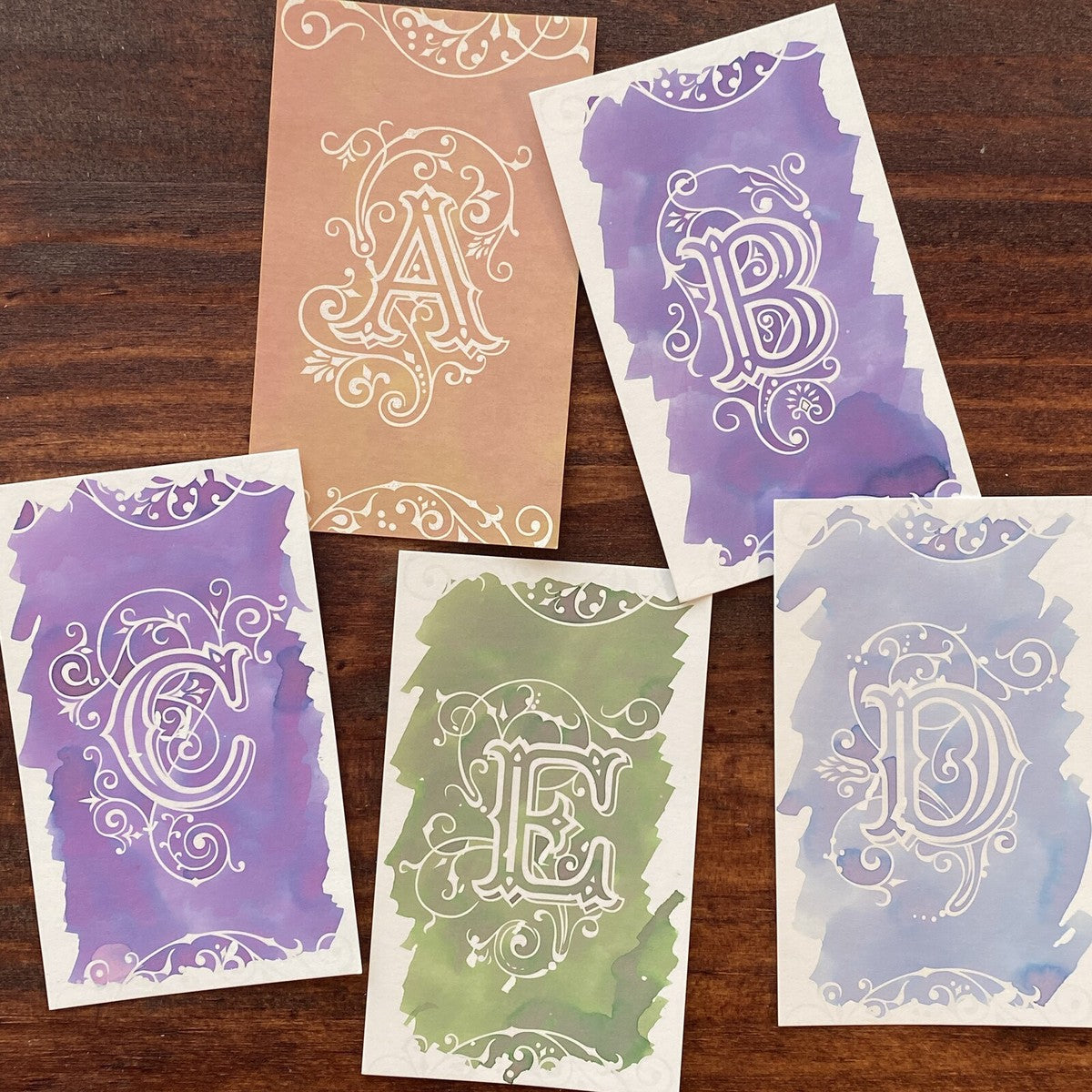 Alphabet Nuritakurie Just Color-It Mini Cards | Nouto