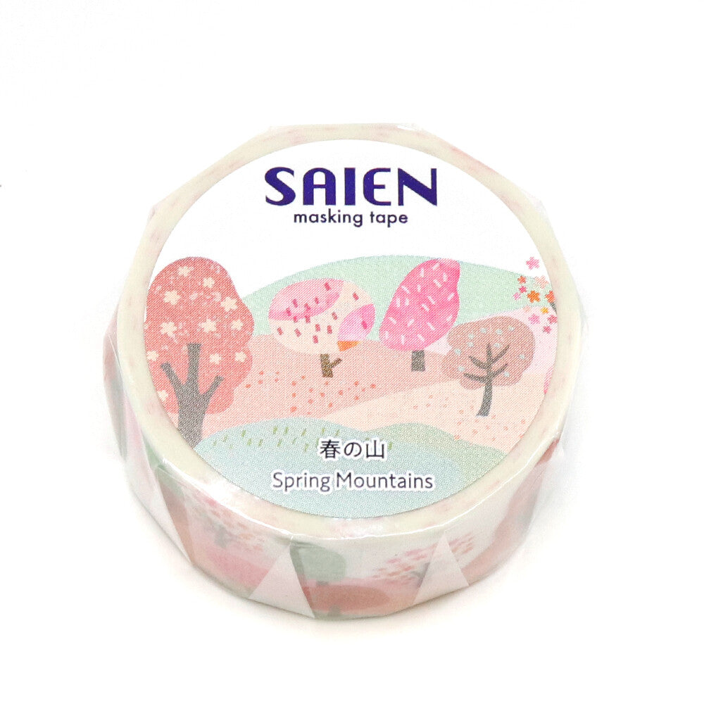Spring Mountains Washi Tape | Kamiiso SAIEN