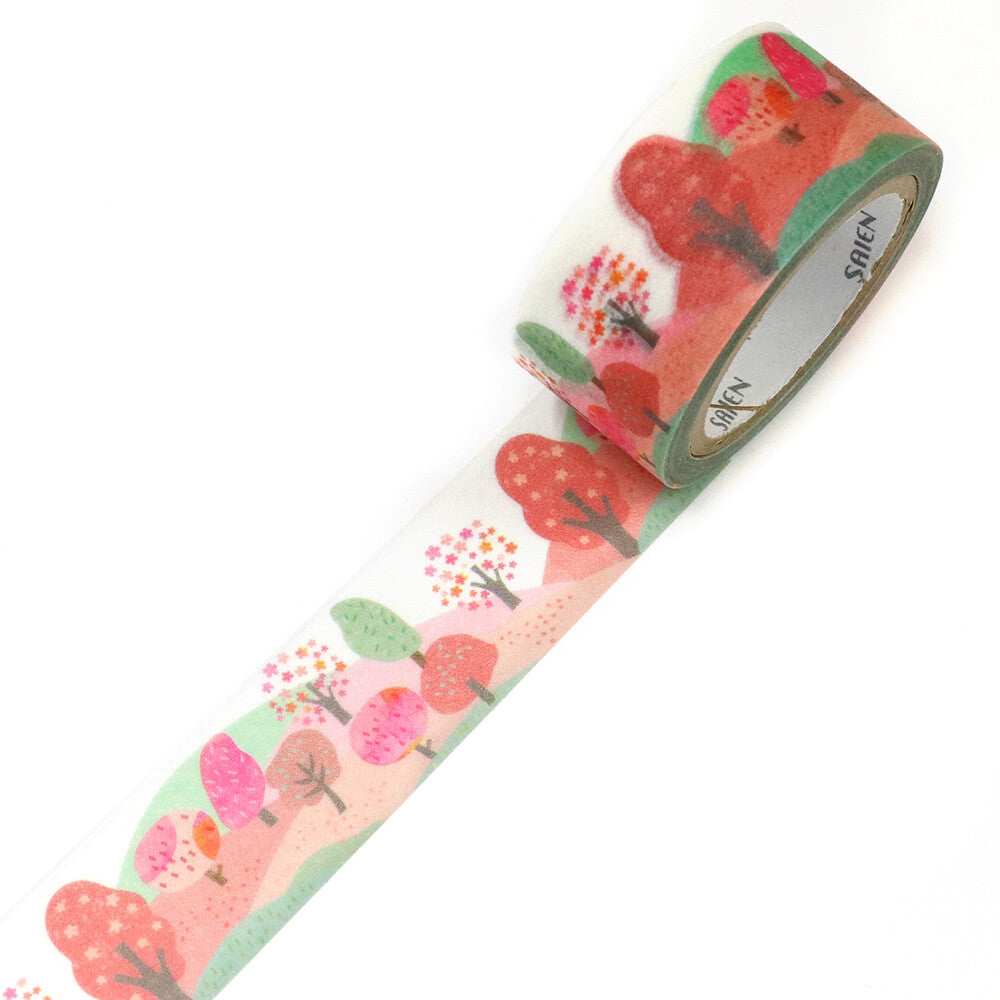 Spring Mountains Washi Tape | Kamiiso SAIEN