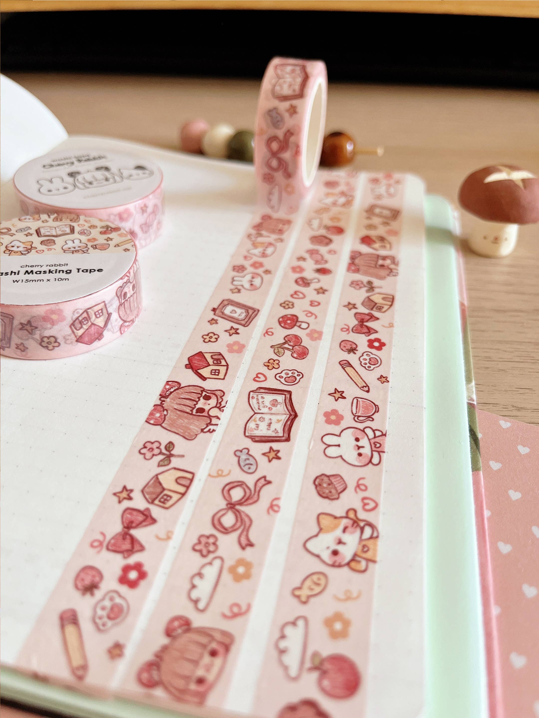 Sketch Doodles Washi Tape by Cherry Rabbit | Papertail Fox