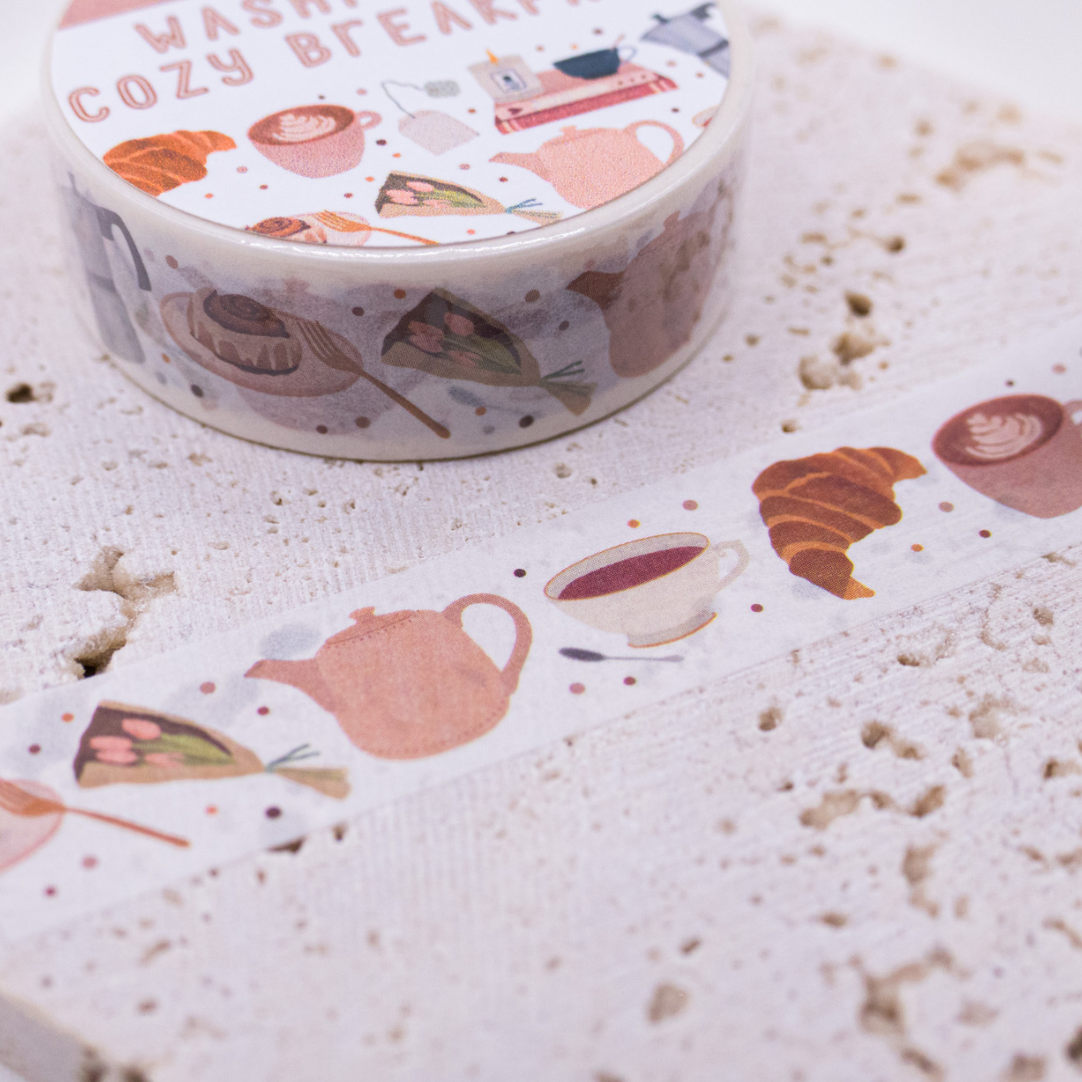 Breakfast Washi Tape | Tilda & Theo
