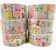 House Bikes Dogs Washi Tape by Kate Mason Artist | Papertail Fox
