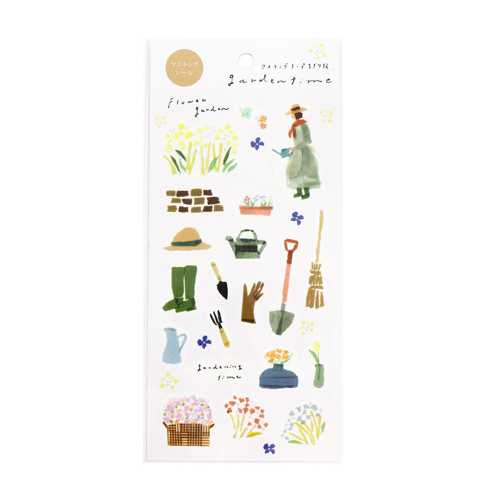 Gardentime Washi Stickers | Kamiiso