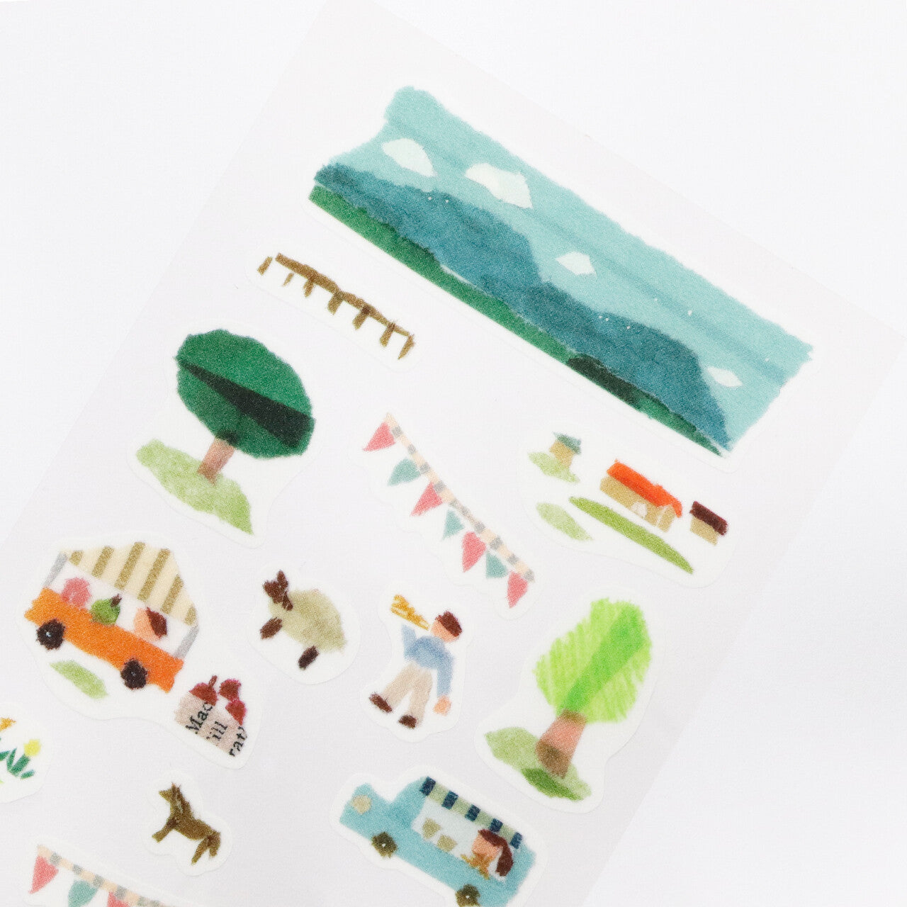 Marche Washi Stickers | Kamiiso