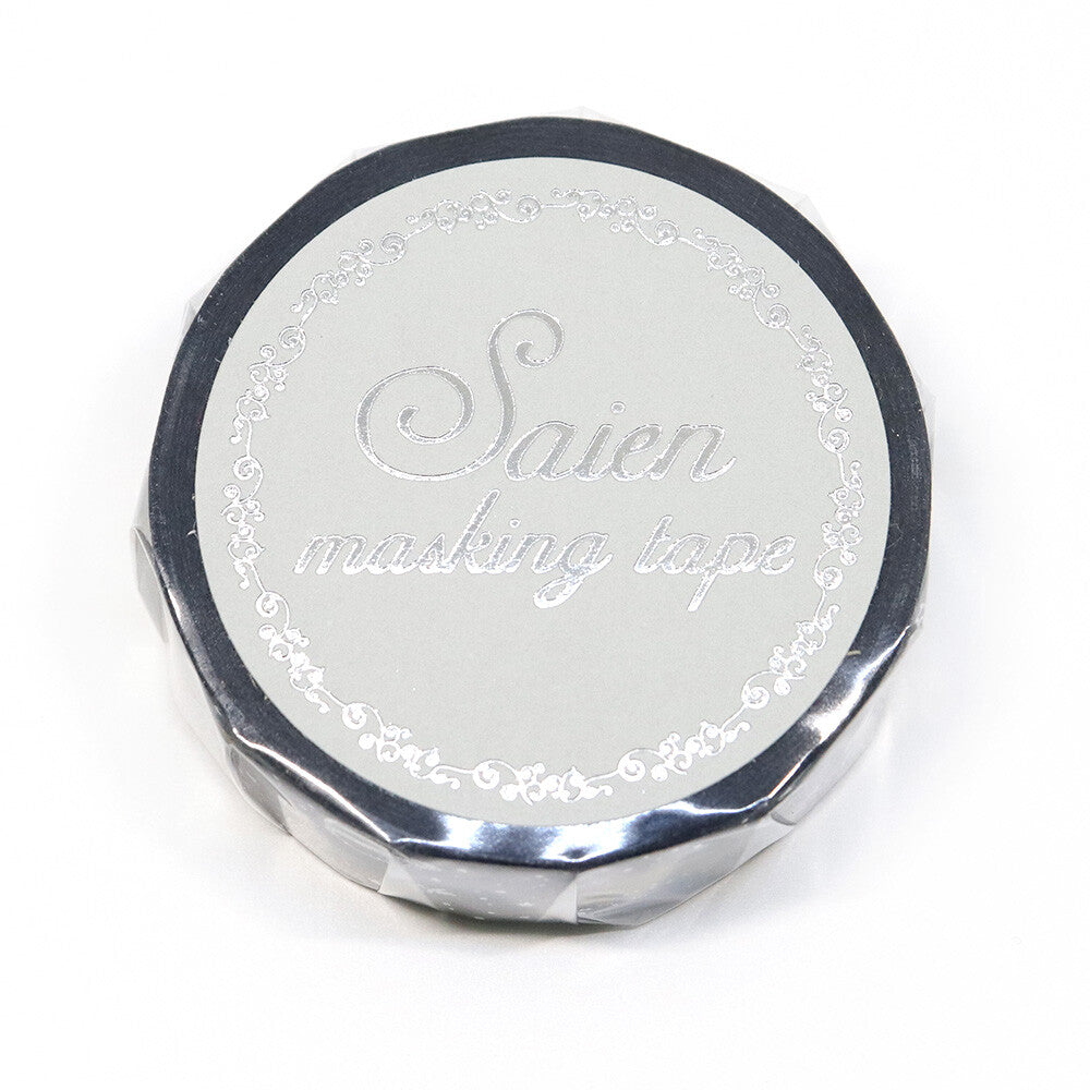 Space Dinosaur Silver Foil Washi Tape | Kamiiso SAIEN