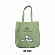 Hundred Acre Morning Canvas Tote Bag by Eyeup | A Relaxing Time | Papertail Fox