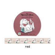 Pooh and Piglet Washi Tape Red by Eyeup | A Relaxing Time | Papertail Fox