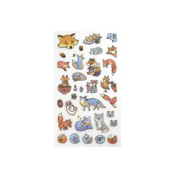 Fox Paper Transfer Stickers | Irodo