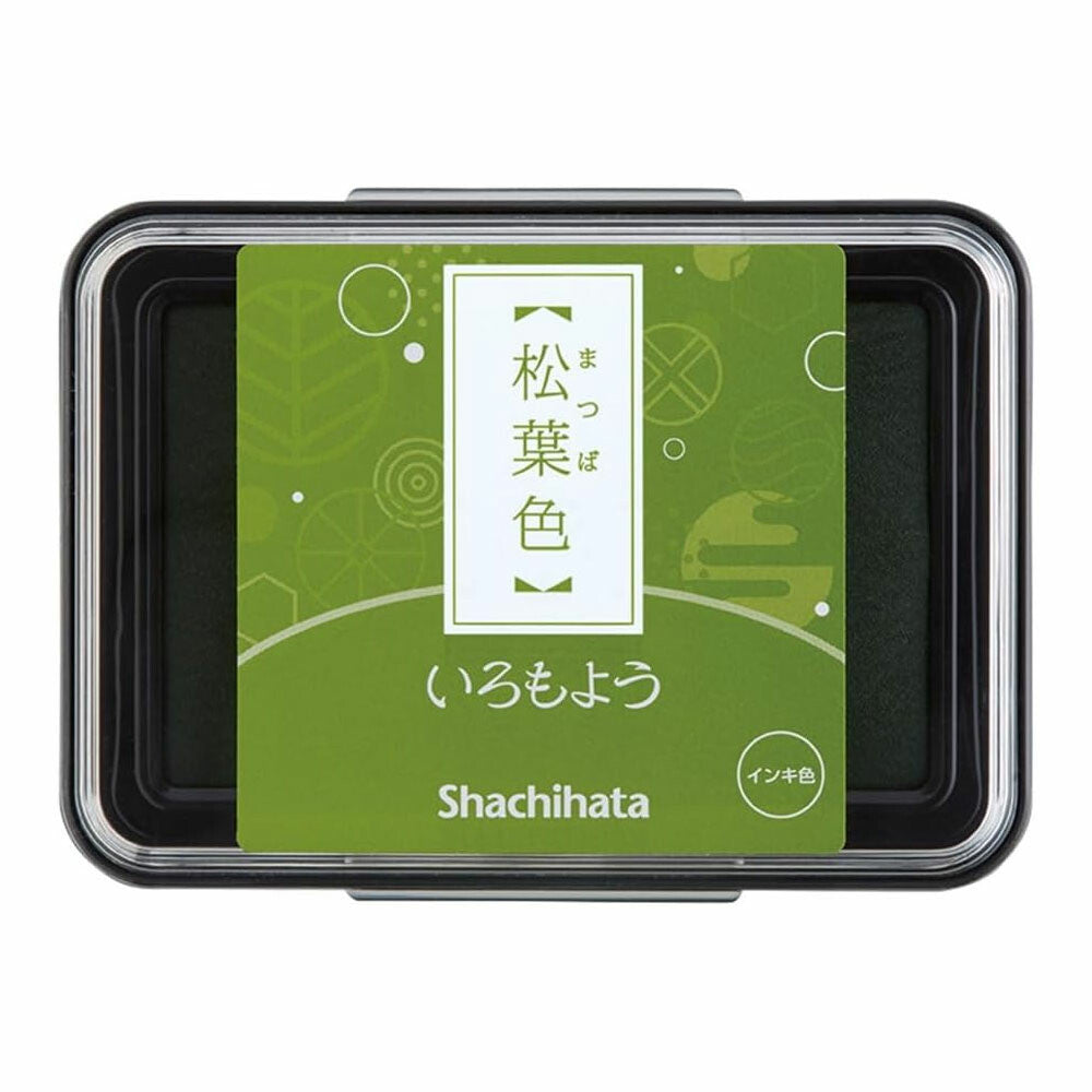 Iromoyo Stamp Pad Matsubai-iro (Pine Needle) | Shachihata