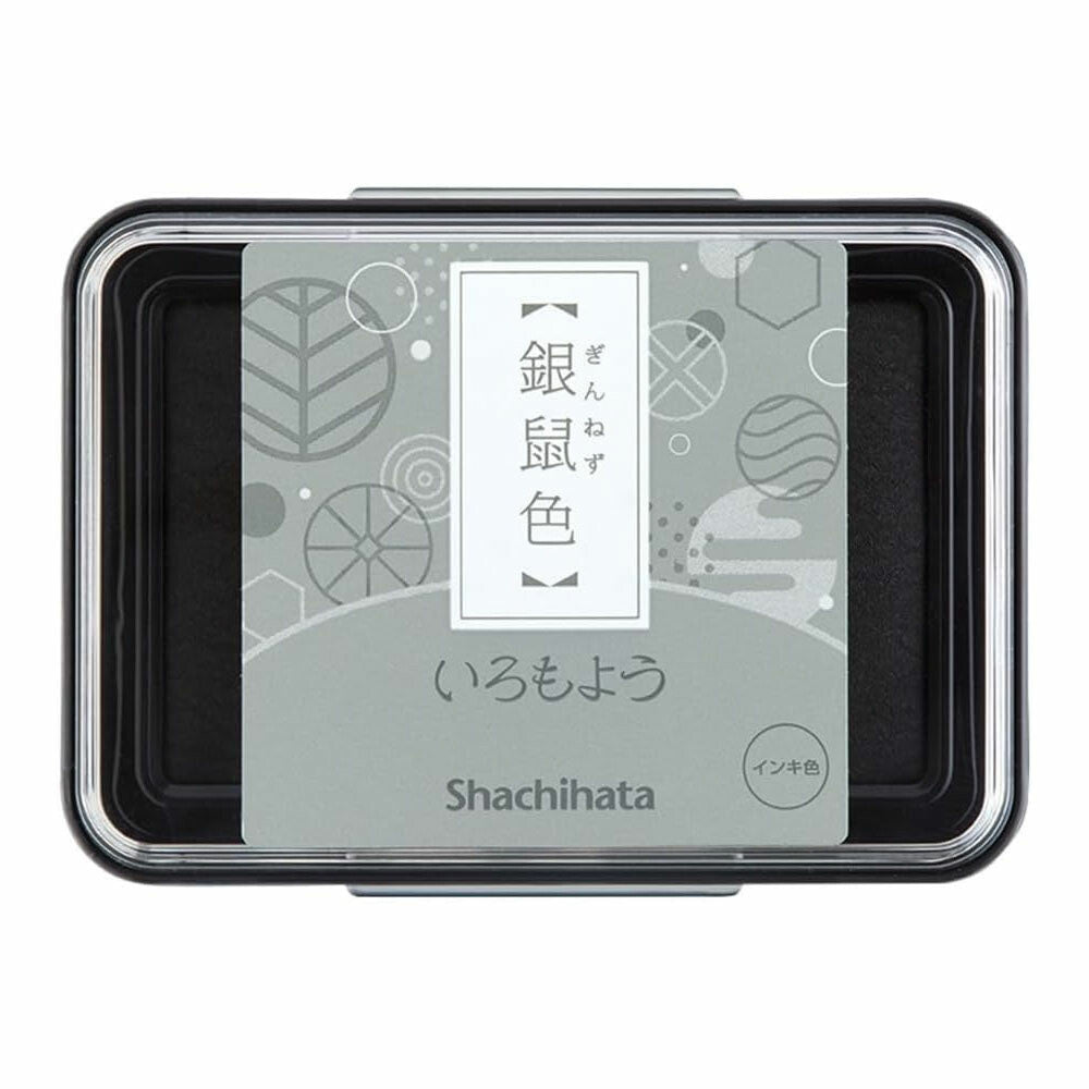 Iromoyo Stamp Pad Ginnezumi (Silver Gray) | Shachihata