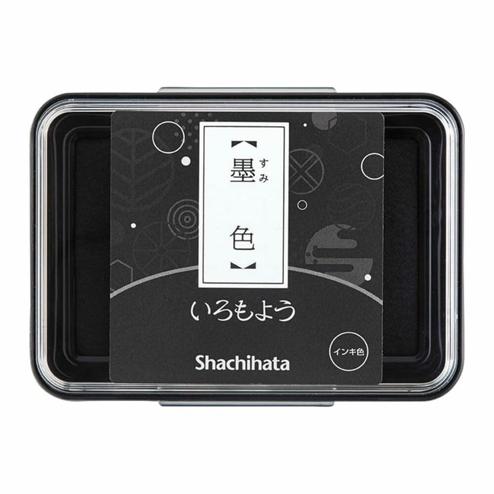 Iromoyo Stamp Pad Sumi-iro (Ink Black) | Shachihata