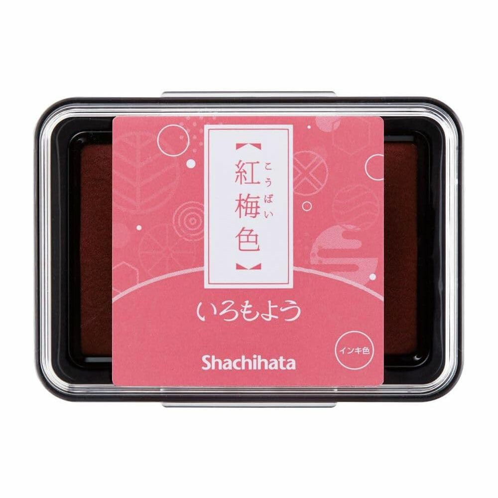Iromoyo Stamp Pad Koubai-iro (Red Plum) | Shachihata