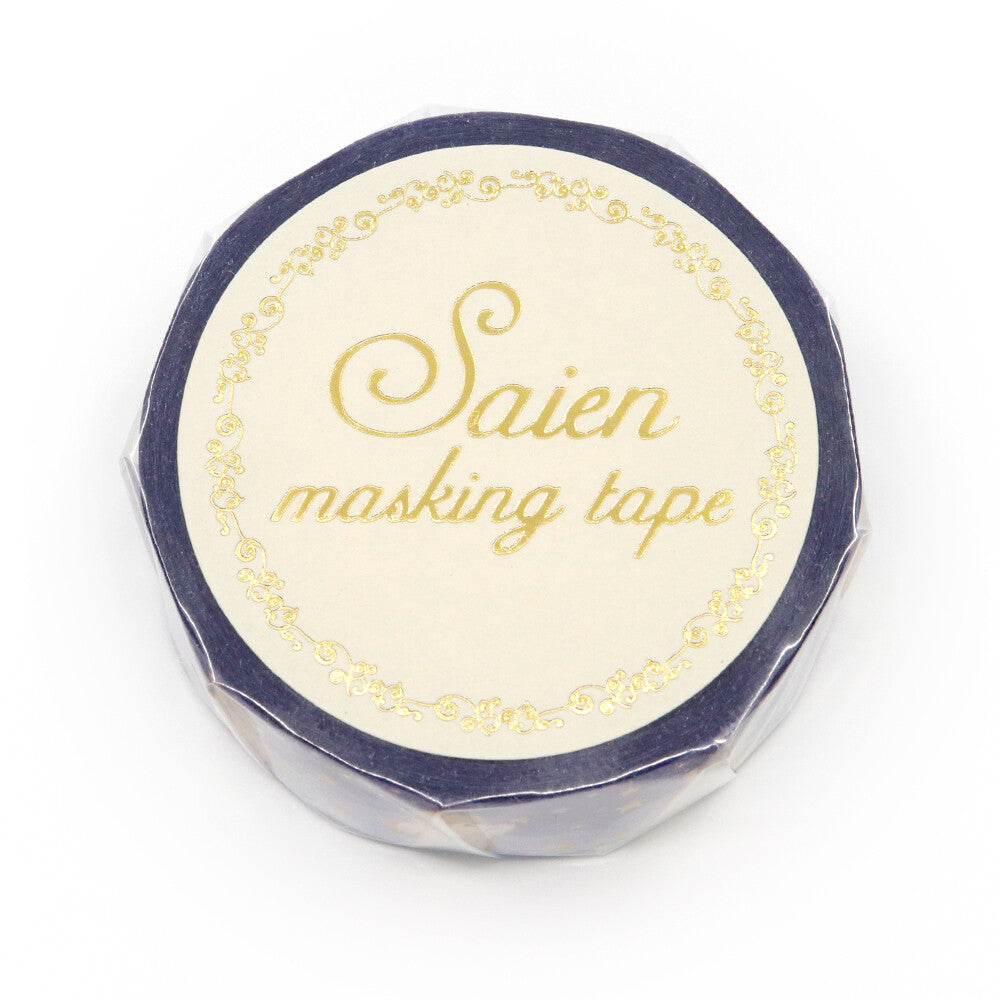 Star Picking Gold Foil Washi Tape | Kamiiso SAIEN