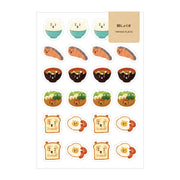 Breakfast Kawaii Sticker Sheet | Aoyoshi